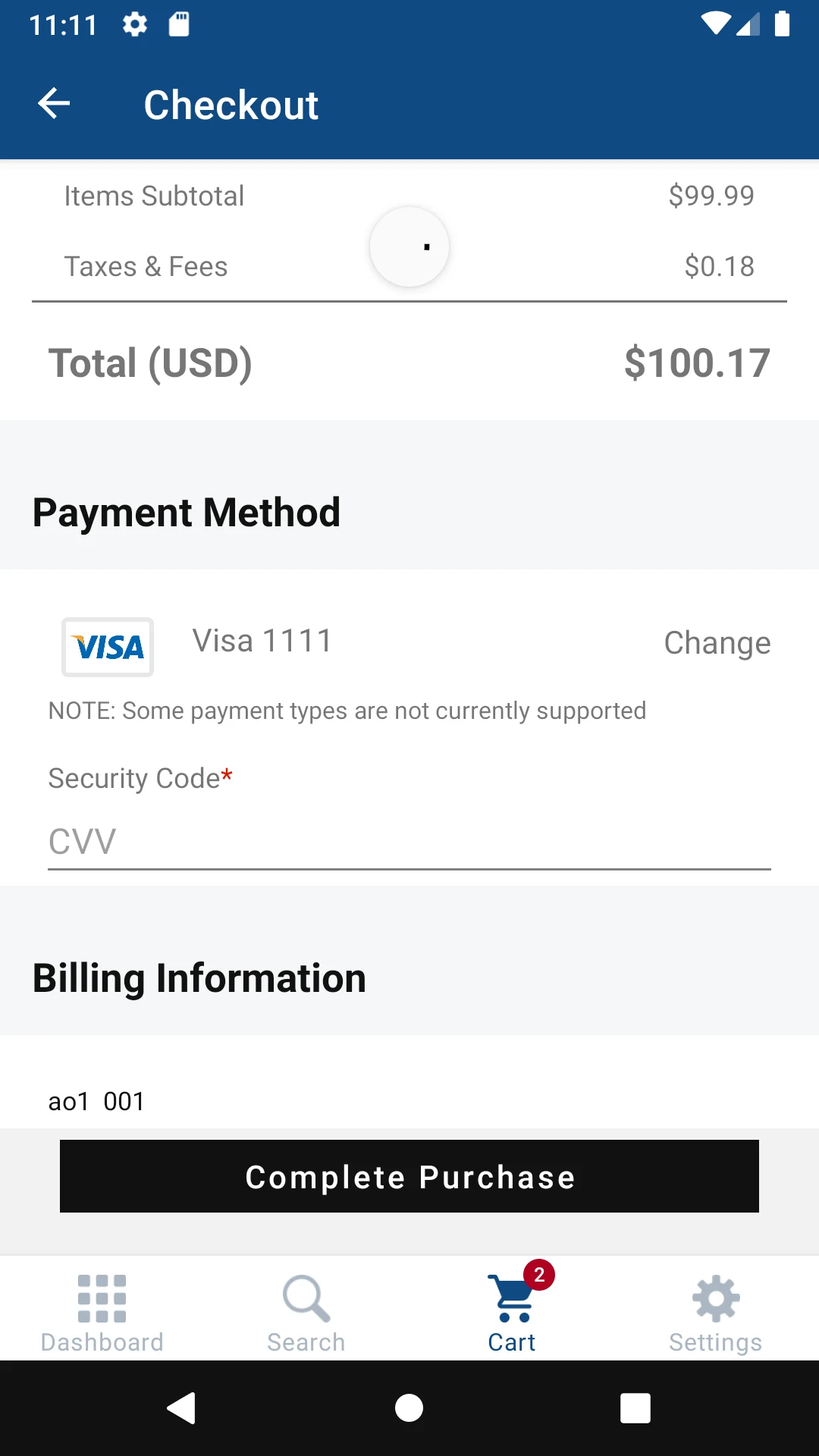 GoDaddy Investor screenshot